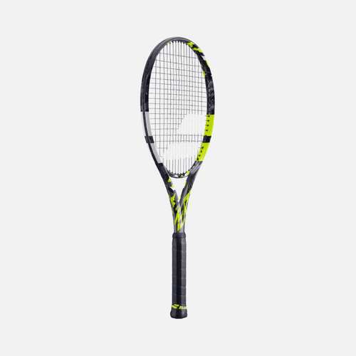 Babolat Pure Aero+Unstrung Tennis Racquet -Gray/Yellow/White