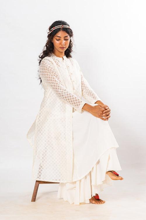 Varanasi cutwork and organic cotton