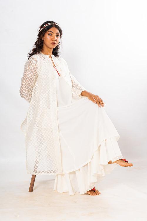 Varanasi cutwork and organic cotton