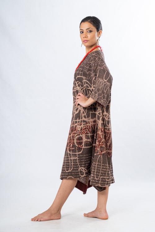 KARL - Khadi  printed dress