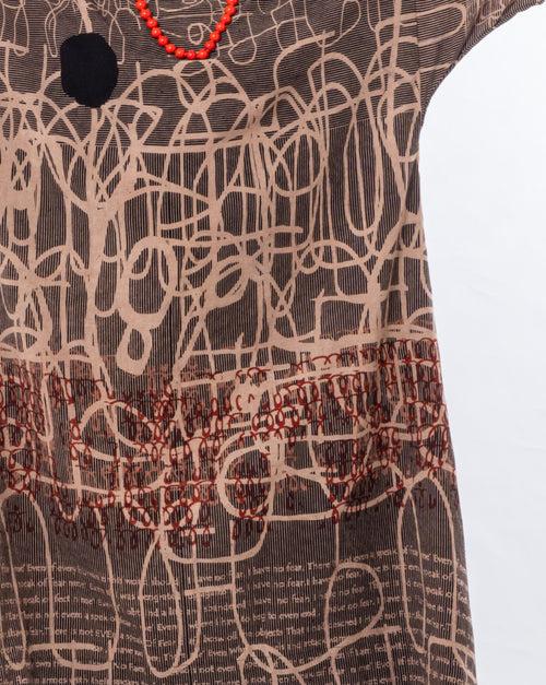 KARL - Khadi  printed dress