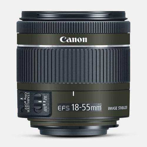 Canon EF-S 18-55mm F/4-5.6 IS STM Skins & Wraps