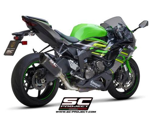 SC Project Titanium Central Link Pipe for ZX-6R