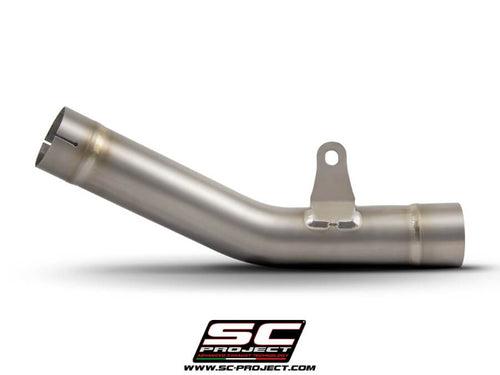 SC Project Titanium Central Link Pipe for ZX-6R