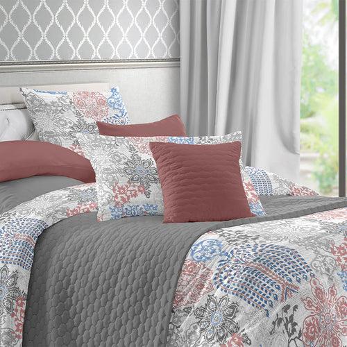 Duvet Cover - 254TC Pastel Brocade Collection