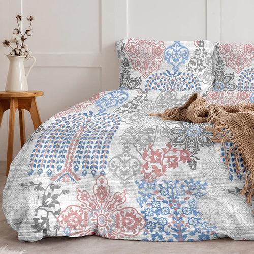 Duvet Cover - 254TC Pastel Brocade Collection