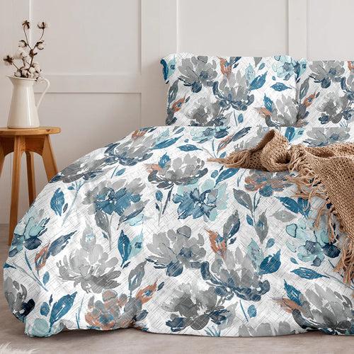 Bedding Set - 254TC Vintage Rustic Flowers Complete Set