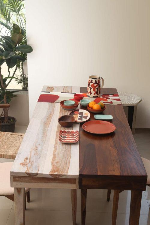 Half And Half Dining Table