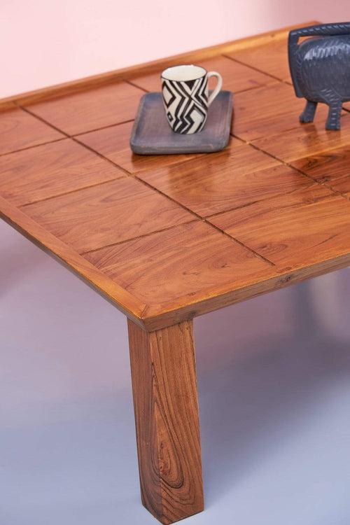 Huki Acacia Wood Coffee Table