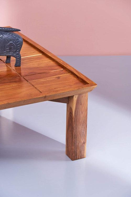 Huki Acacia Wood Coffee Table