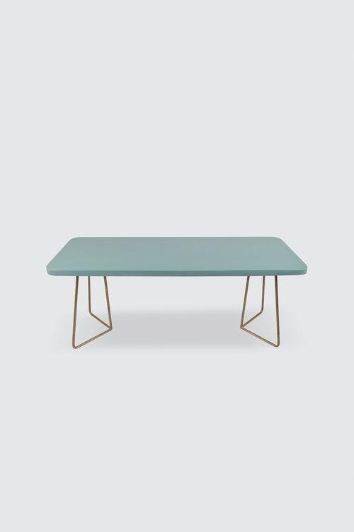 Oasis Mint Bench (Mango Wood And Metal)