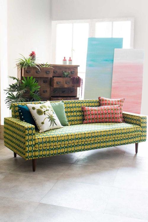 Retro Button Down Sofa