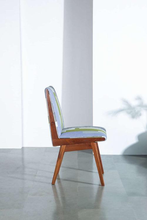 Baro Straight Back Teak Wood Chair