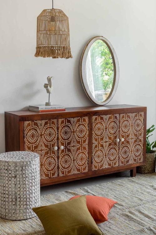 Sej Handcrafted With Inlay Sideboard