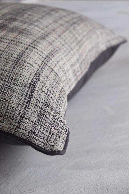 Static Tweed Cushion Cover (46 Cm X 46 Cm)