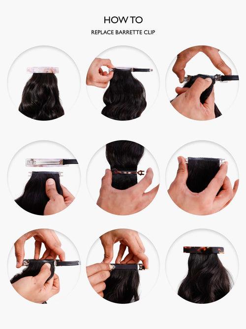 Flat Clip Ponytail Extensions