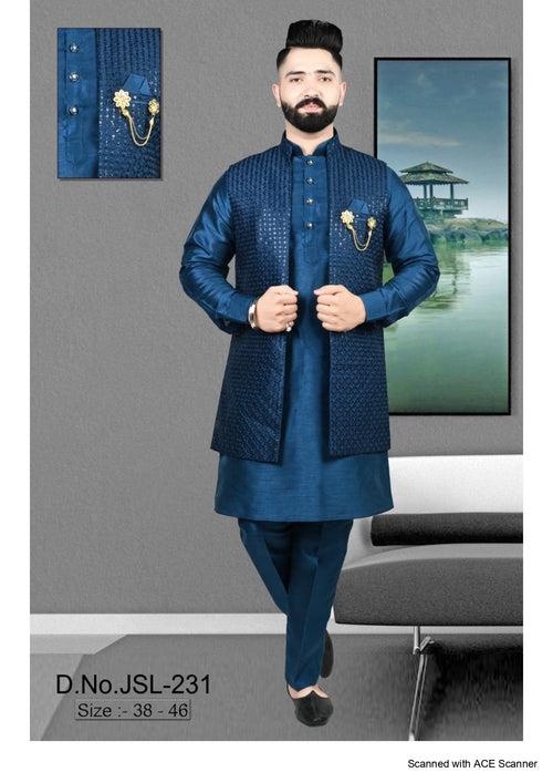 Men's Jacket Style Indo Western Suit