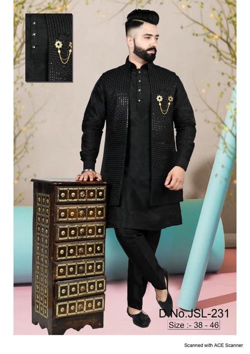 Men's Jacket Style Indo Western Suit