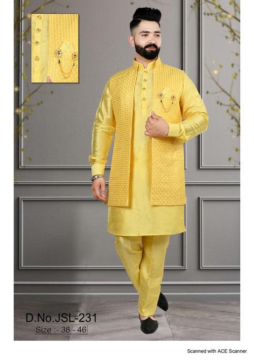 Men's Jacket Style Indo Western Suit