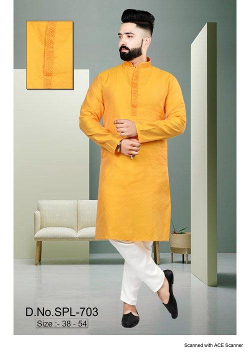 Men's Silk Kurta Pajama