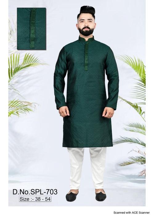 Men's Silk Kurta Pajama