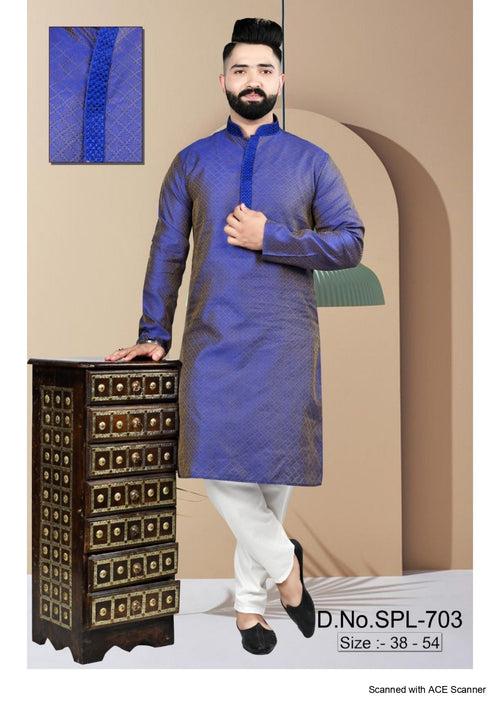 Men's Silk Kurta Pajama