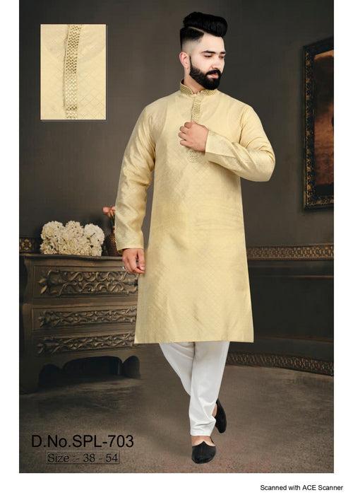 Men's Silk Kurta Pajama