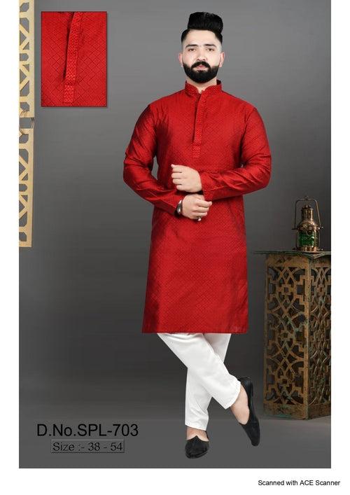 Men's Silk Kurta Pajama