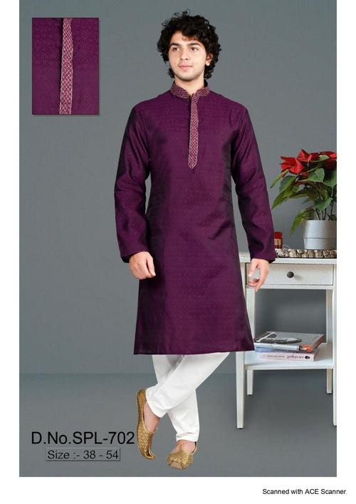 Men's Silk Kurta Pajama