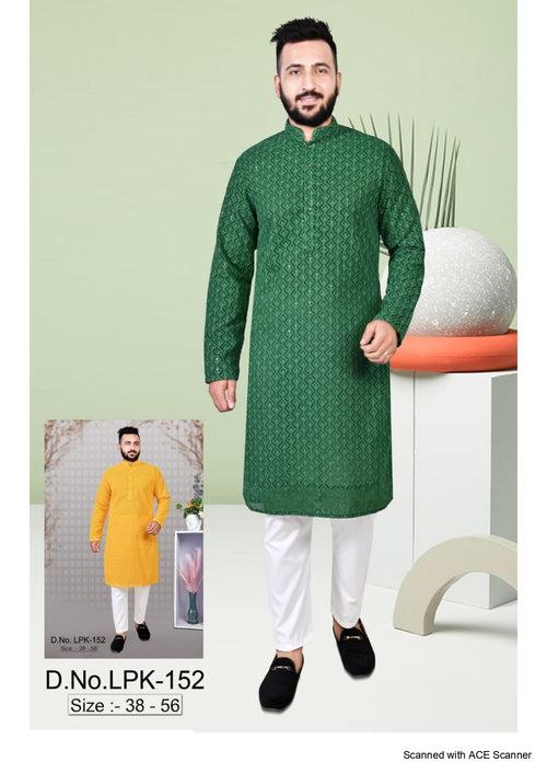 Men's Chikankari Kurta Pajama