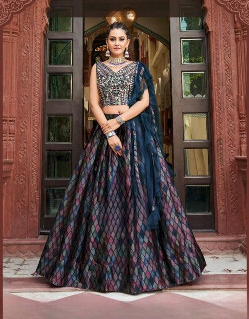 Tissue Readymade Lehenga Choli