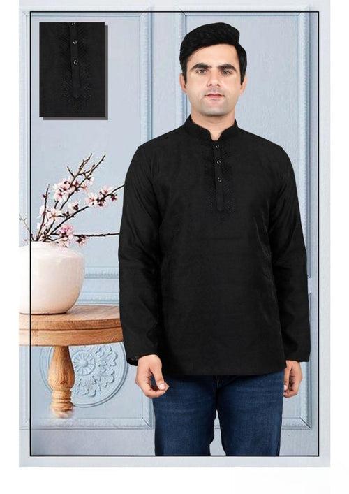 Men's Brocade Silk Kurta