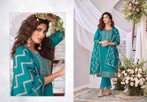 Kavya Silk Pakistani Suit