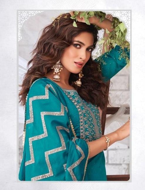 Kavya Silk Pakistani Suit