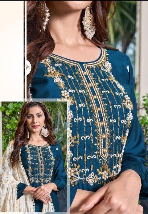 Kavya Silk Pakistani Suit