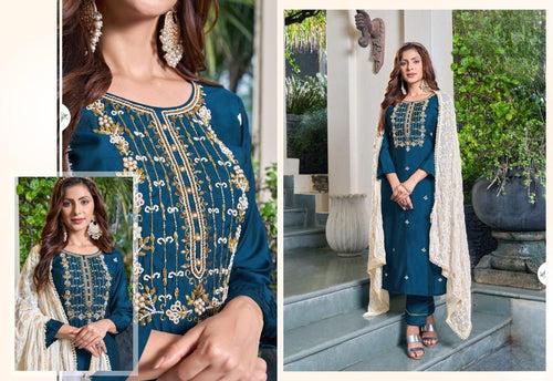 Kavya Silk Pakistani Suit