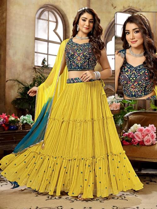 Georgette Readymade Lehenga Choli