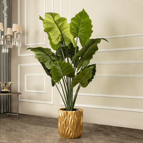 Nature’s Charm Faux Giant Taro Artificial Plant (Big)