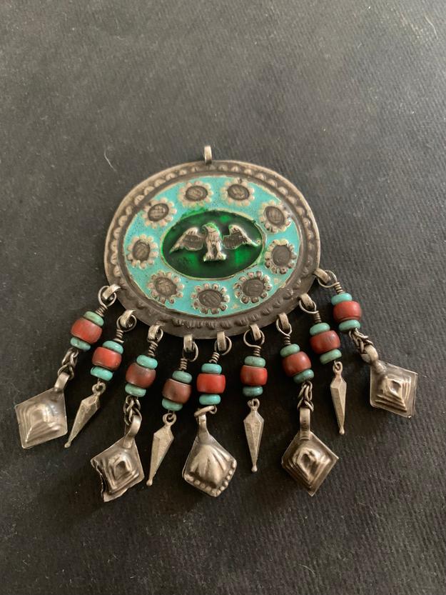 Vintage Cental Asian Pendant