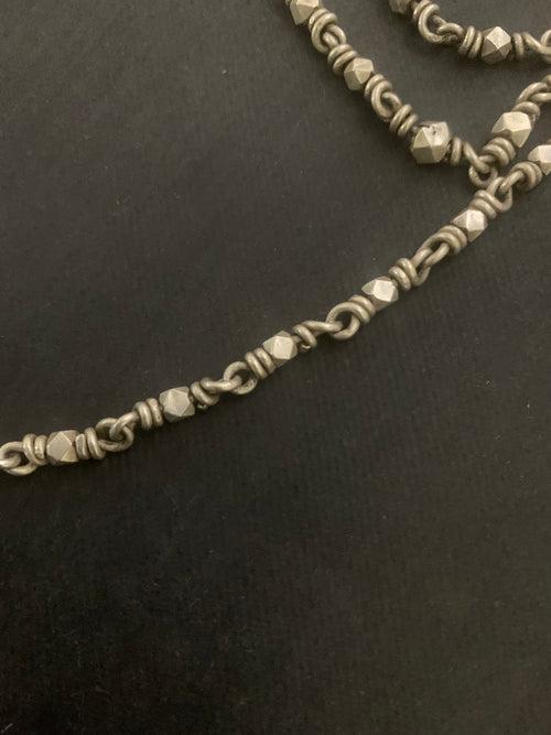 Vintage Handmade Silver Astapatti Chain