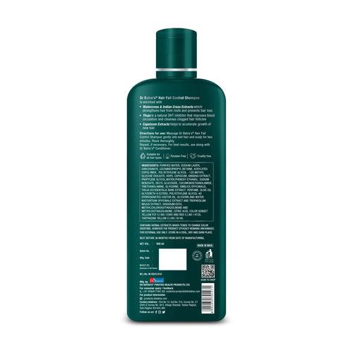 Dr Batra’s Hair Fall Control Shampoo with Natural Ingredients for Men & Women