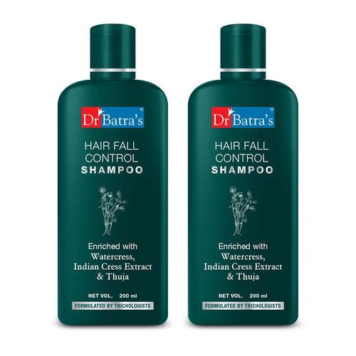 Dr Batra’s Hair Fall Control Shampoo with Natural Ingredients for Men & Women
