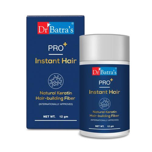 Dr Batra's Pro+ Instant Hair Natural Keratin Hair Building Fiber (Imported)