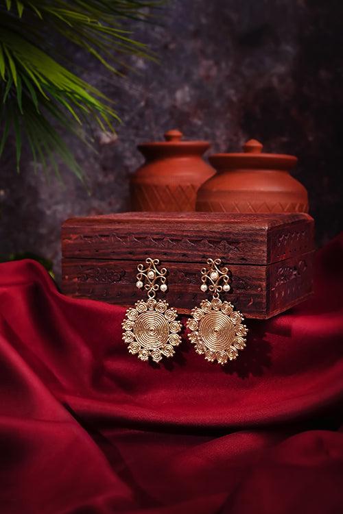 Miharu Apsara Statement Earrings