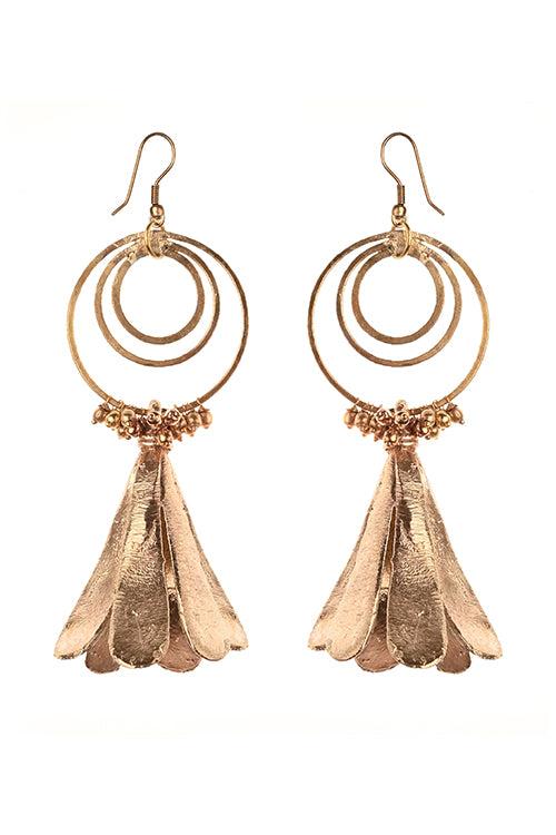 Miharu Statement Floral Earring DEr89