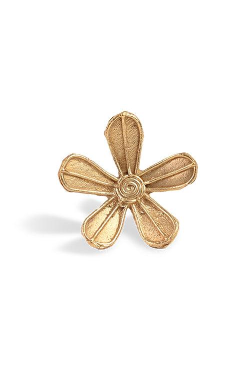 Dhokra Flower Finger Rings