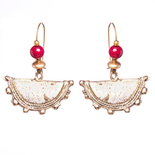 Pie Brass Earrings DEr80