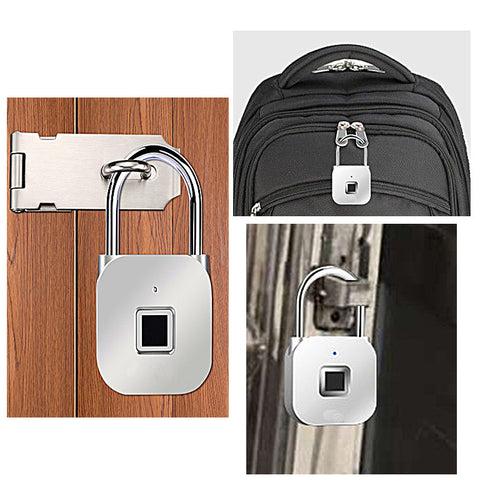 Locker Fingerprint Lock Smart Lock Household Luggage Dormitory Locker Anti-theft Electronic Padlock