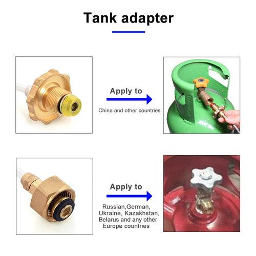 Widesea Outdoor Gas Stove Camping Stove Propane Refill Adapter Burner LPG Flat Cylinder tank Coupler Bottle Adapter Save