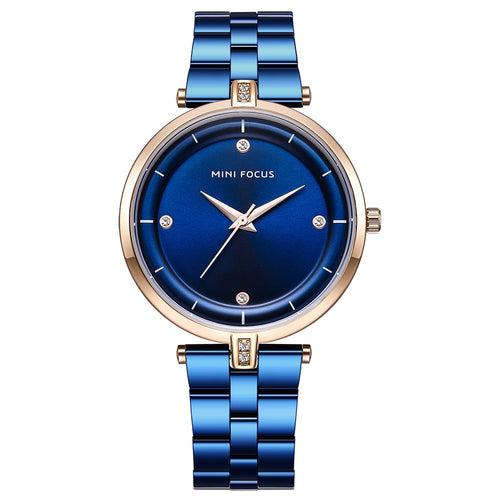 MINI FOCUS Watches Women Top Brand Luxury Quartz Watch Women Fashion Relojes Mujer Stainless Steel Ladies Quartz Wrist Watches